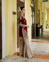 Sr 1699 Faux Georgette Embroidery Work Top With Sharara Dupatta Exporters In India